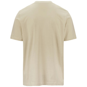 Kappa - T-Shirts & Top Uomo Beige - Logo Amberis Dk