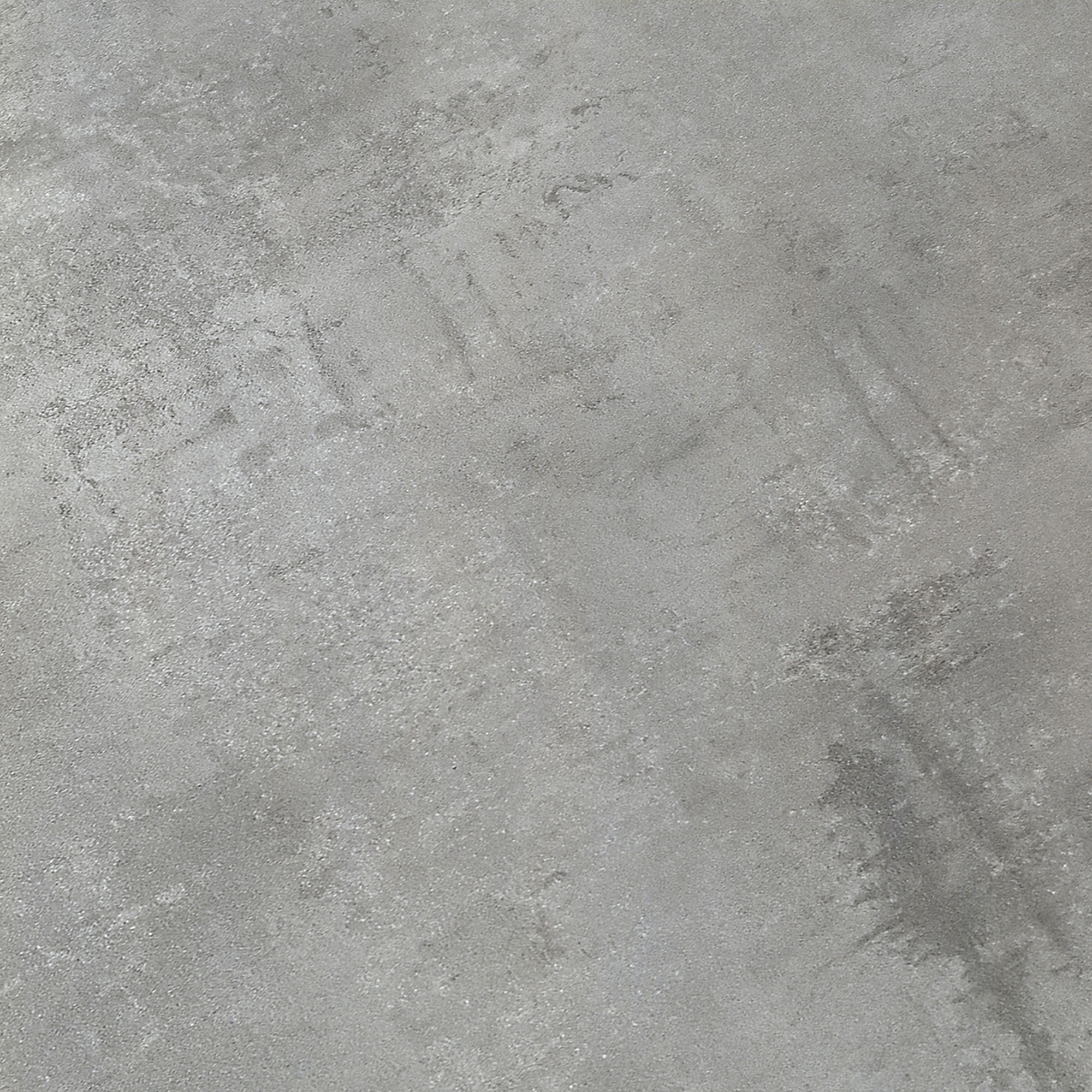 Tavolo VOLPAIA in legno, finitura grigio cemento e base in metallo verniciato antracite, allungabile 120x80 cm - 170x80 cm