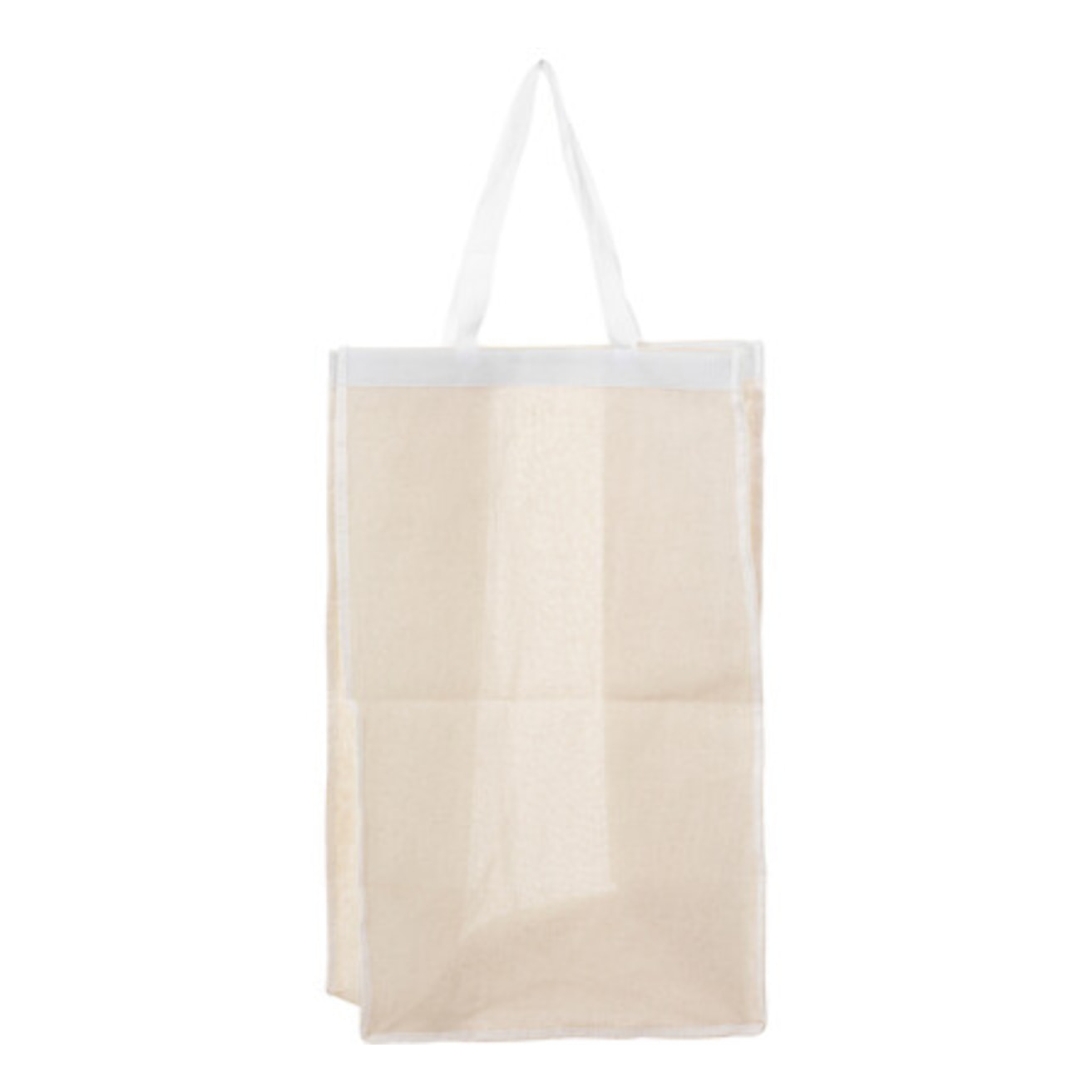 Panier à linge en bambou naturel 65 L - Naturel