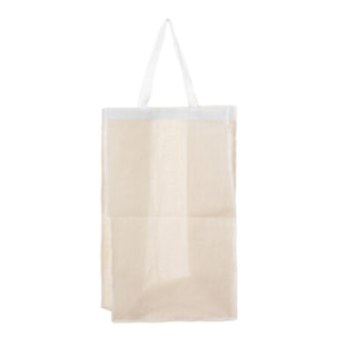 Panier à linge en bambou naturel 65 L - Naturel