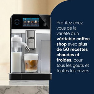 Expresso Broyeur DELONGHI Eletta Ultra ECAM470.85.MB Technologie Silent