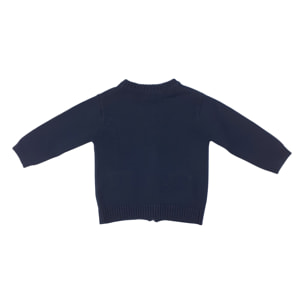 CARDIGAN TRICOT NAVY