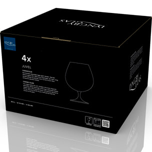 Set de 4 verres à cognac Juvel 69 cl