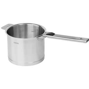 Casserole haute graduée inox Strate amovible   diamètre 14cm