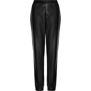 Pantaloni Vegan Leather Trousers