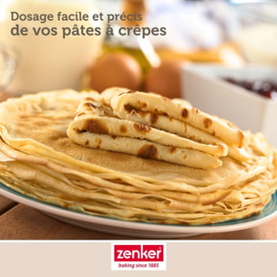 Verseur de pâte à gâteau en inox Zenker