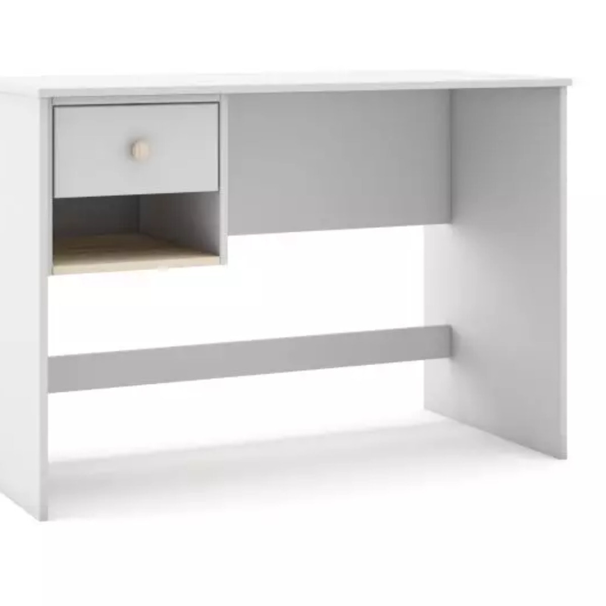 Mesa de escritorio Misty Breeze Blanco - Oak Soft