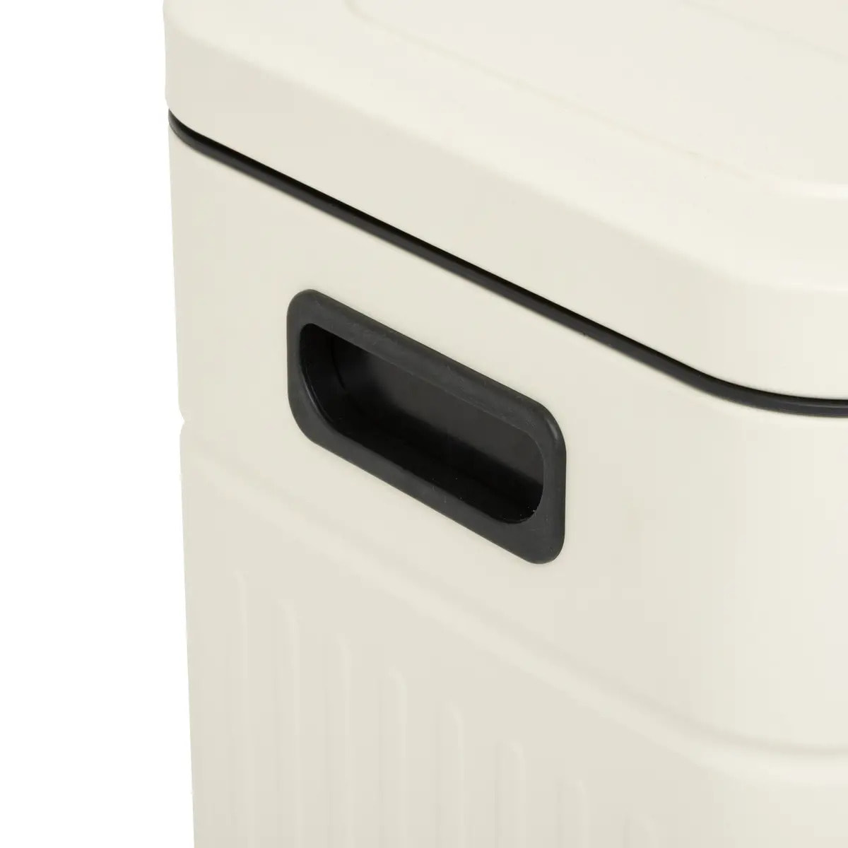 Poubelle Nova avec Pedale 2x30L Beige 45,5x36,5x67 cm