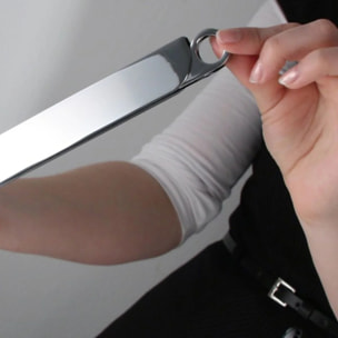 Crochet pliant gris Fackelmann Tecno