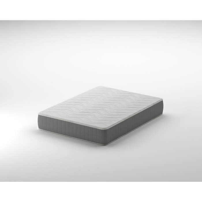 Materasso Waterfoam,traspirante ,ergonomico, zone differenziate,120x190x24 cm