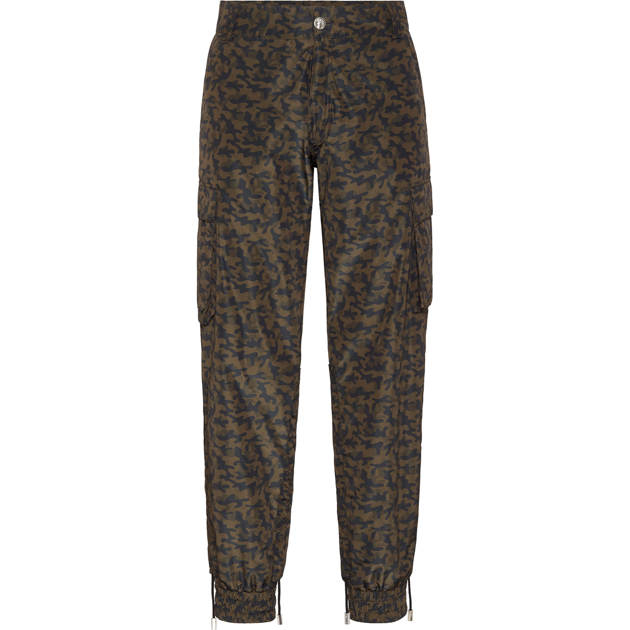 PHILIPP PLEIN Trousers Cargo fit CAMOUFLAGE