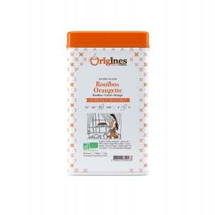 Rooïbos Orangette Bio - Boîte Métal 100g