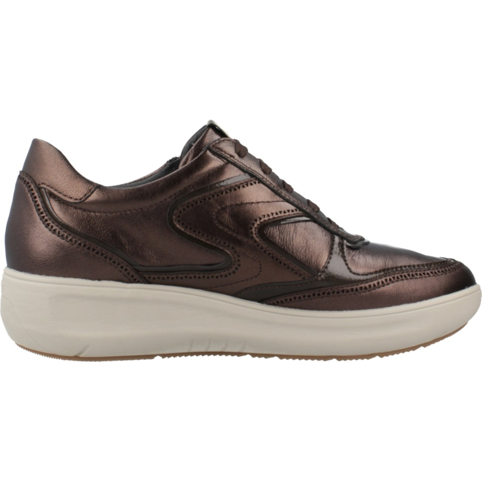 Sneakers de  Mujer de la marca STONEFLY  modelo ROCK 27 LAMINATED LTH Brown