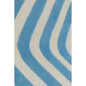 Tapis Electric Diamond 240x170cm bleu Kare Design