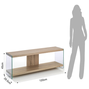 Tomasucci Meuble TV NANCY Multicolore