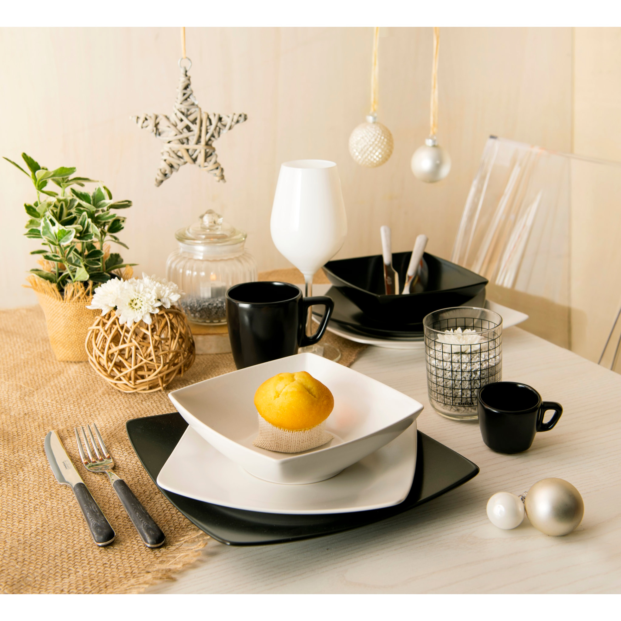 Set de 6 verres à vin Excelsa – Color Wine, Verre Blanc 50 cl