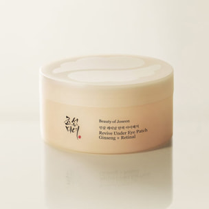 Revive Under Eye Patch Ginseng + Retinal - Patch Hydrogel pour les Yeux Rajeunissant 30 Paires