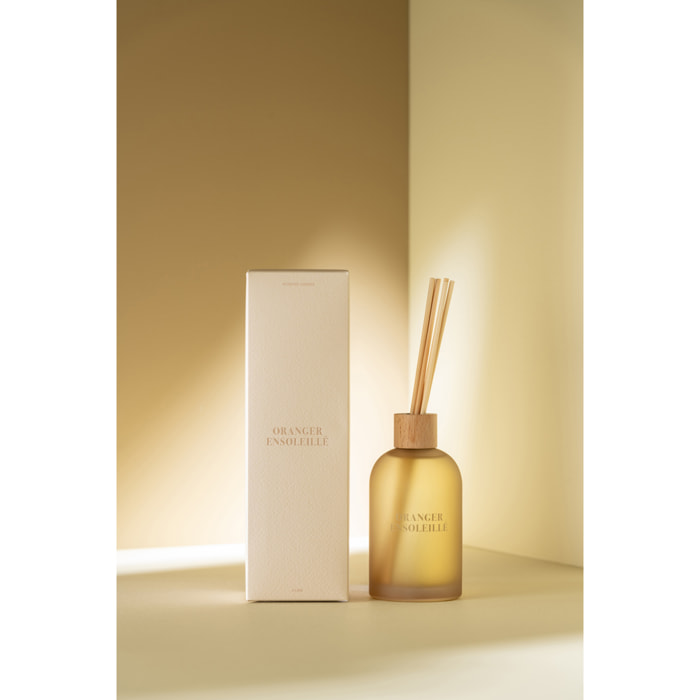 J-Line Bâtonnets parfumés Accords Essentiels - Oranger Ensoleillé - jaune - 250ml