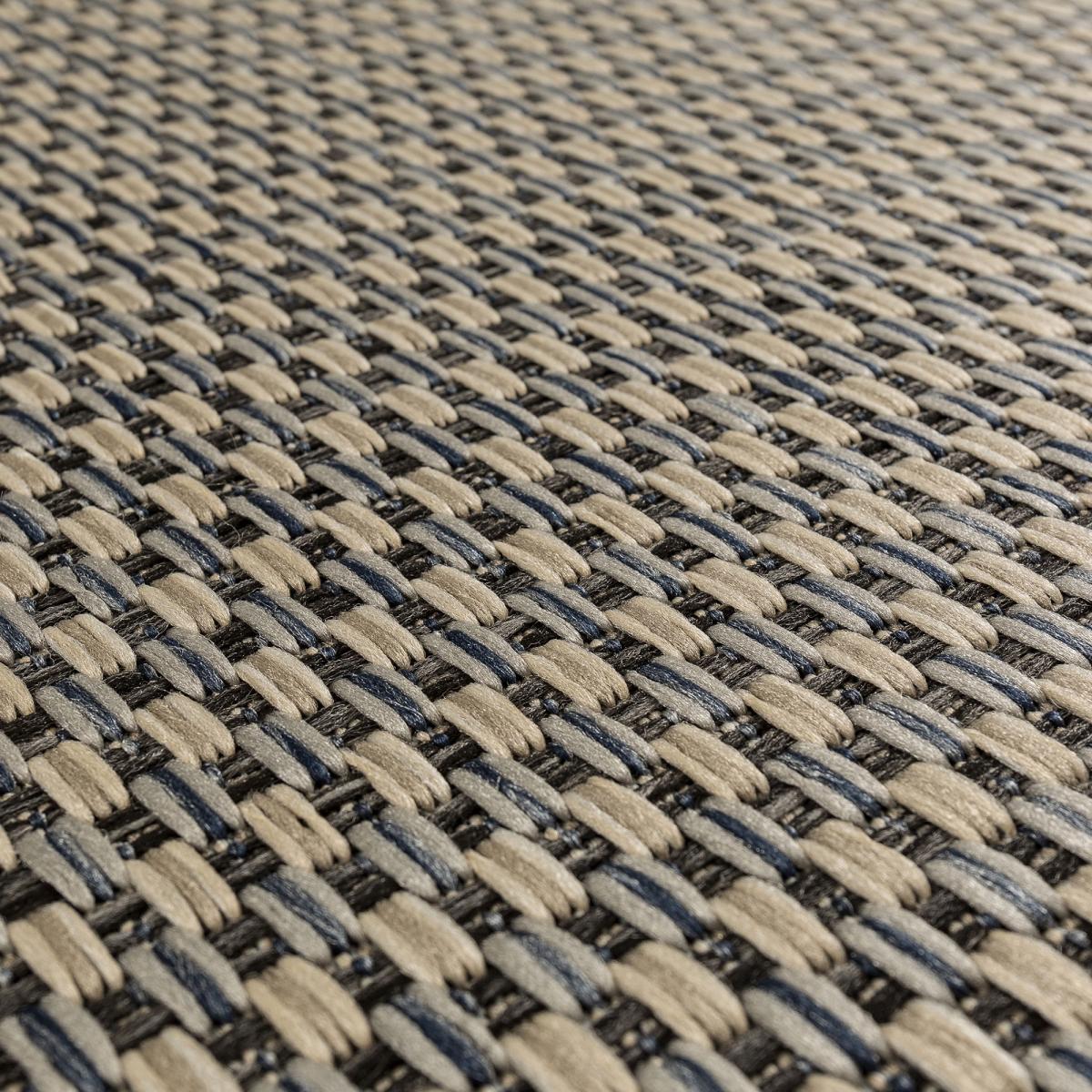 Tapis kilim tissé motif uni FIBA