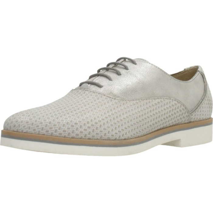 Bluchers Mujer de la marca GEOX  modelo D JANALEE A PLATA