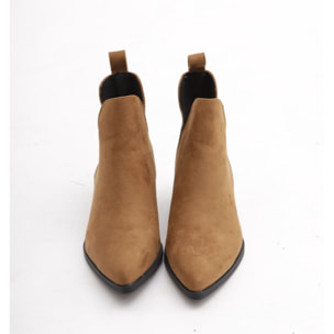 TRONCHETTO TEXANO ELASTICI TABACCO