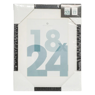 Cadre photo "Manu" noir 18x24cm