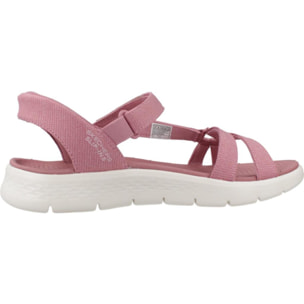 Sandalias Mujer Slip-ins  Go Walk Flex Rosa