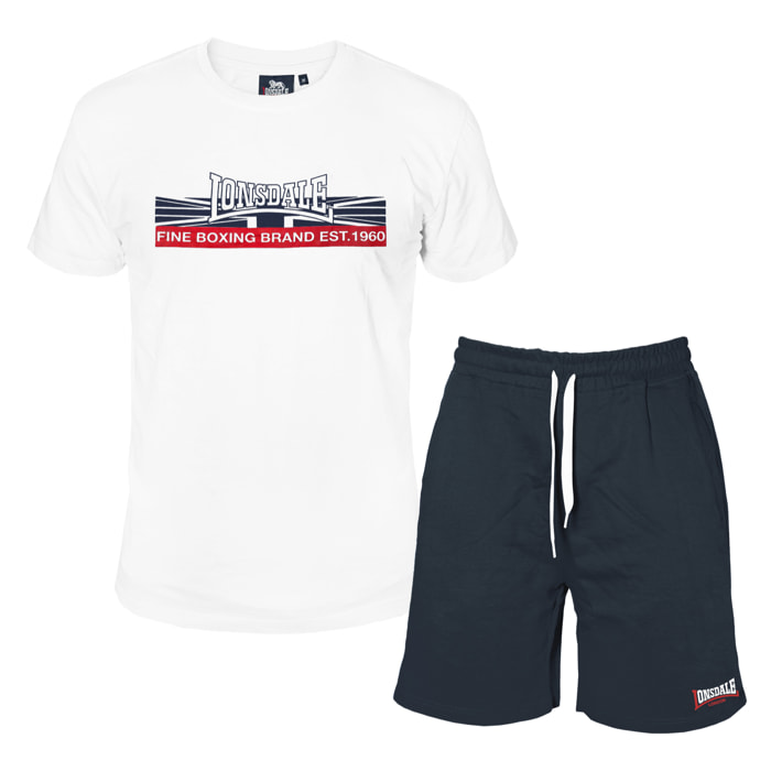 Completo Set Uomo LONSDALE Cotone Corto