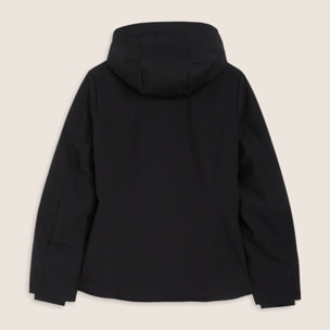 Giacca a vento invernale con cappuccio regolabile