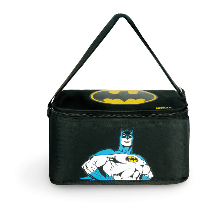 Borsa termica Excelsa Batman, capacità 7 L, nero