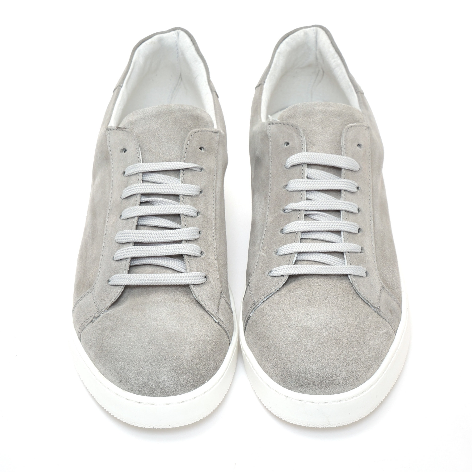 Sneakers stringate in camoscio