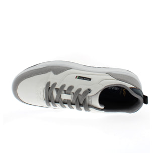 Armata di Mare Scarpe Uomo Sneakers Casual Stringate con Soletta Rimovibile in Memory Foam AMU W24D652 Grey Off White