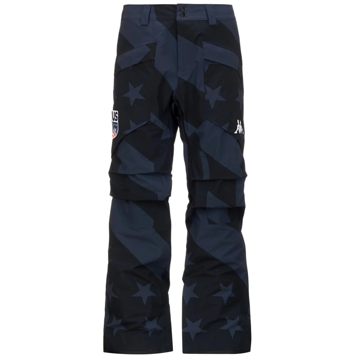 Kappa - Pantaloni Uomo Donna Blu - 6Cento 623Sg Us
