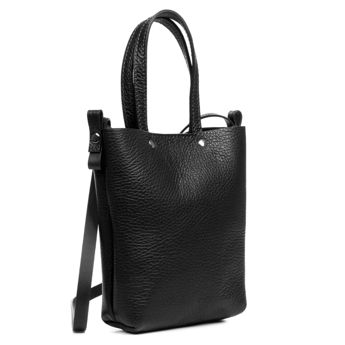 Italia Borsa a tracolla Donna.Pelle autentica Dollaro