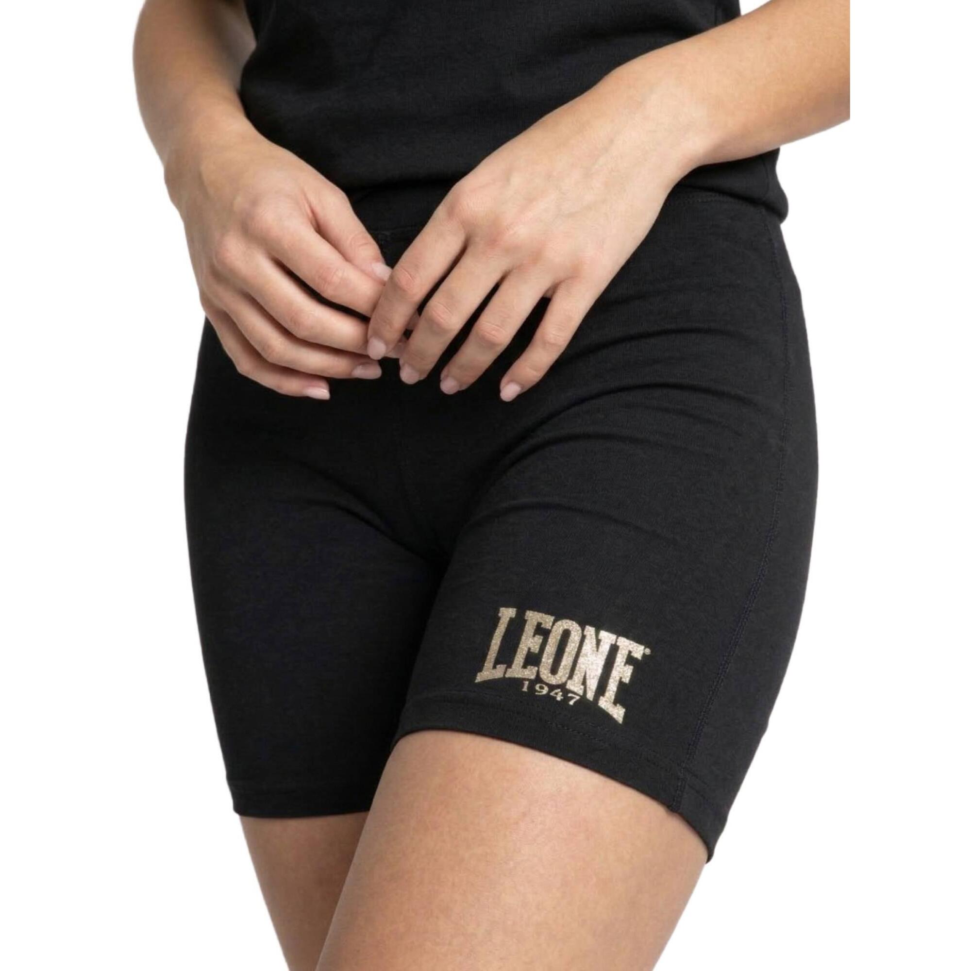 Leggings cortos Active Gold para mujer