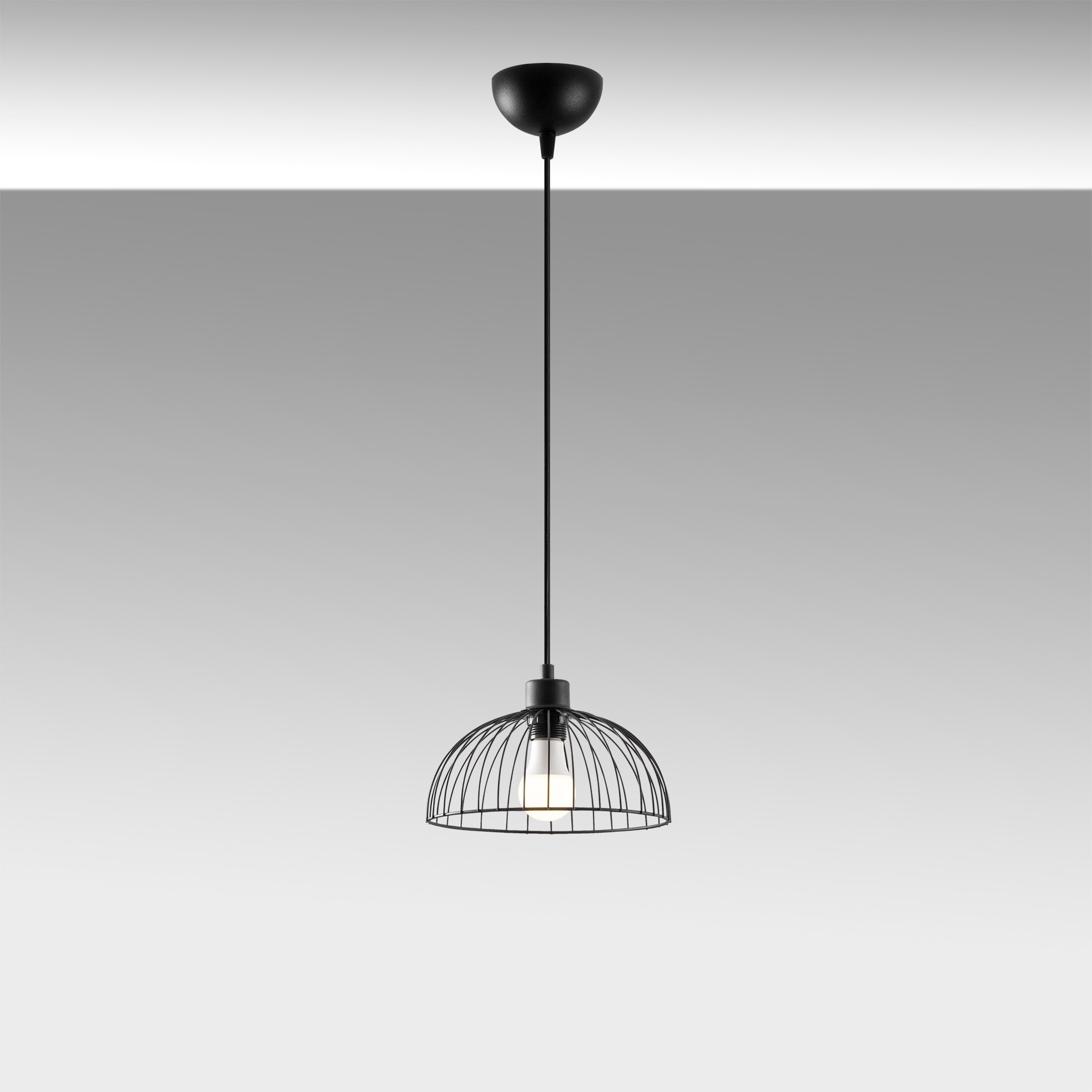 Lámpara de techo - Negro, 25x25 x27