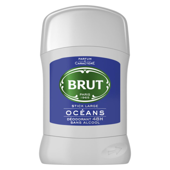Pack de 3 - Brut Déodorant Homme Stick Oceans 50ml