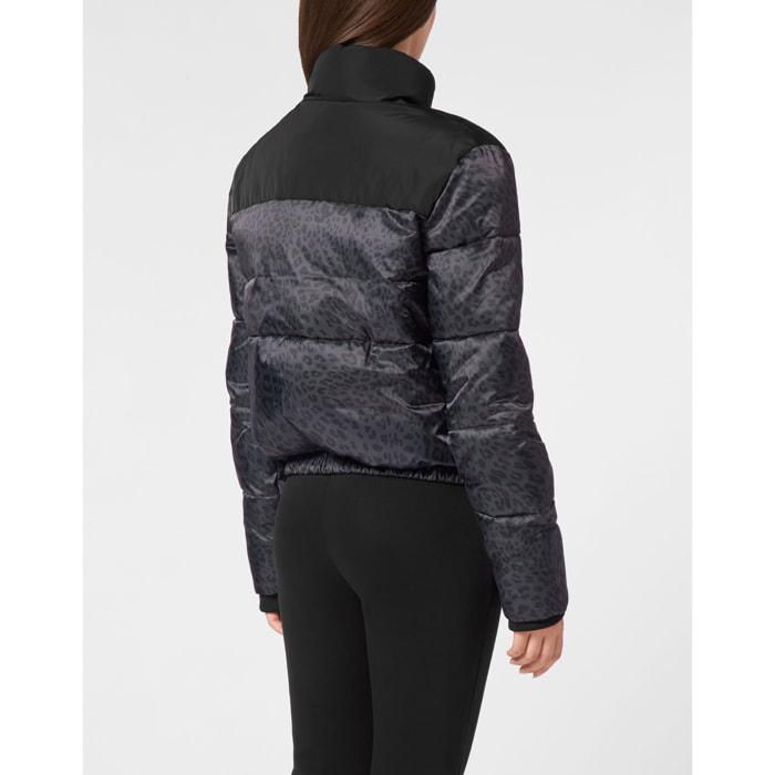 PLEIN SPORT Chaqueta de plumón LEOPARD