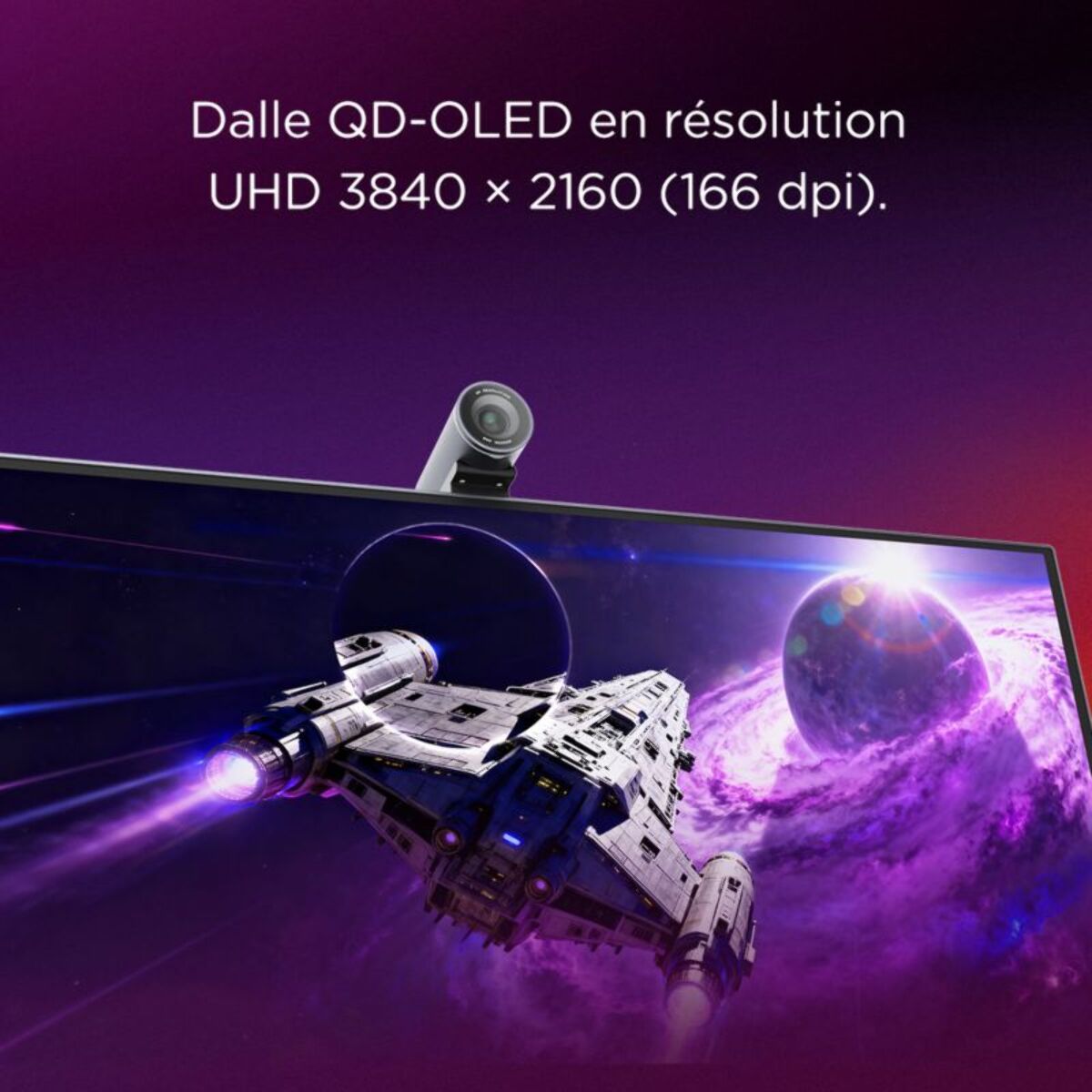 Ecran LENOVO 27UD-10 27" QD-OLED 4K 120 Hz HDR HDMI 2.1 + USB-C 140W
