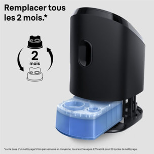 Cartouche nettoyante BRAUN CCR4 ShaverCare 3-en-1