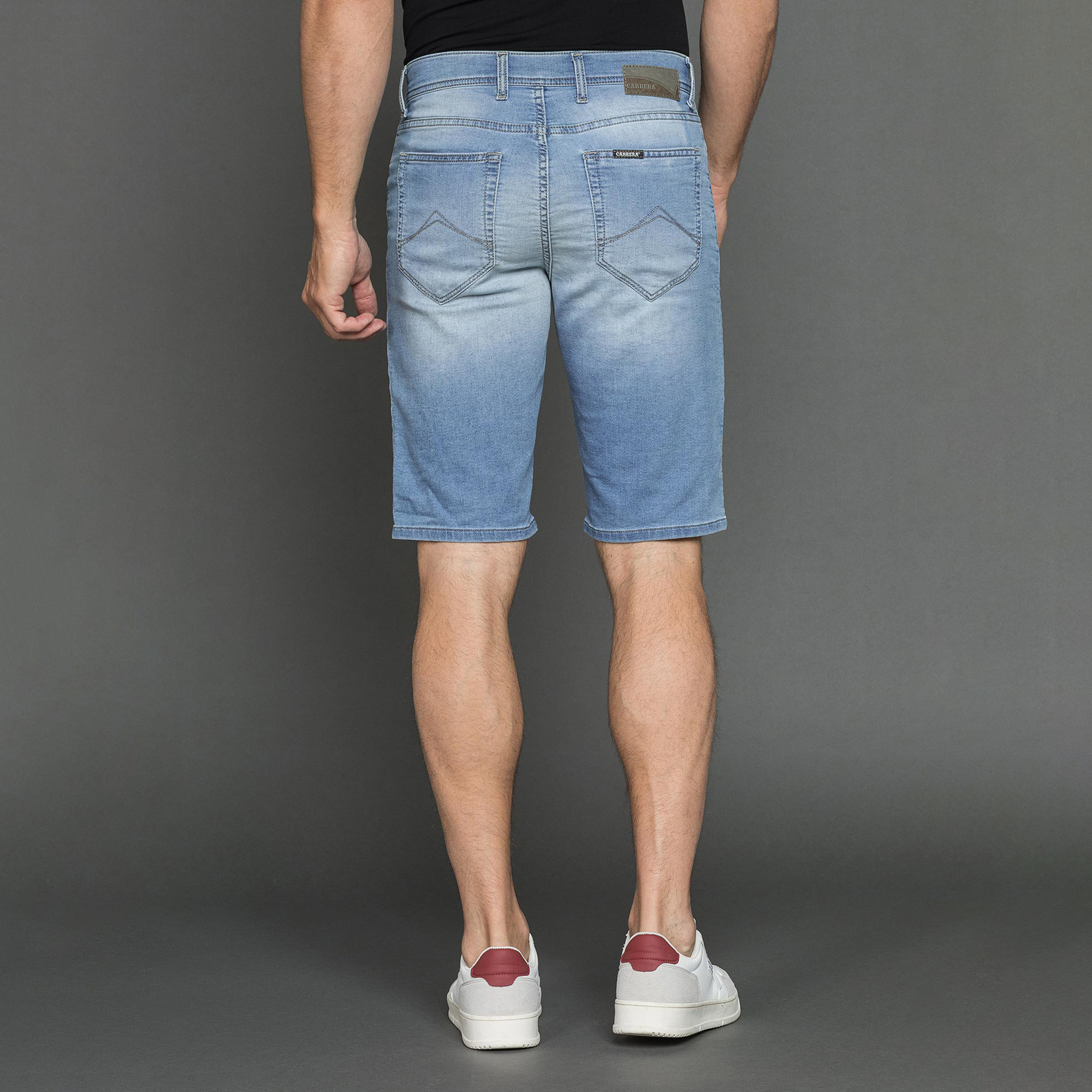 BERMUDA 5 TASCHE IN DENIM MODELLO PASSPORT