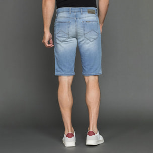 BERMUDA 5 TASCHE IN DENIM MODELLO PASSPORT
