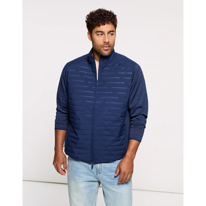 Chaqueta Ligera con Cremallera Azul - Phu