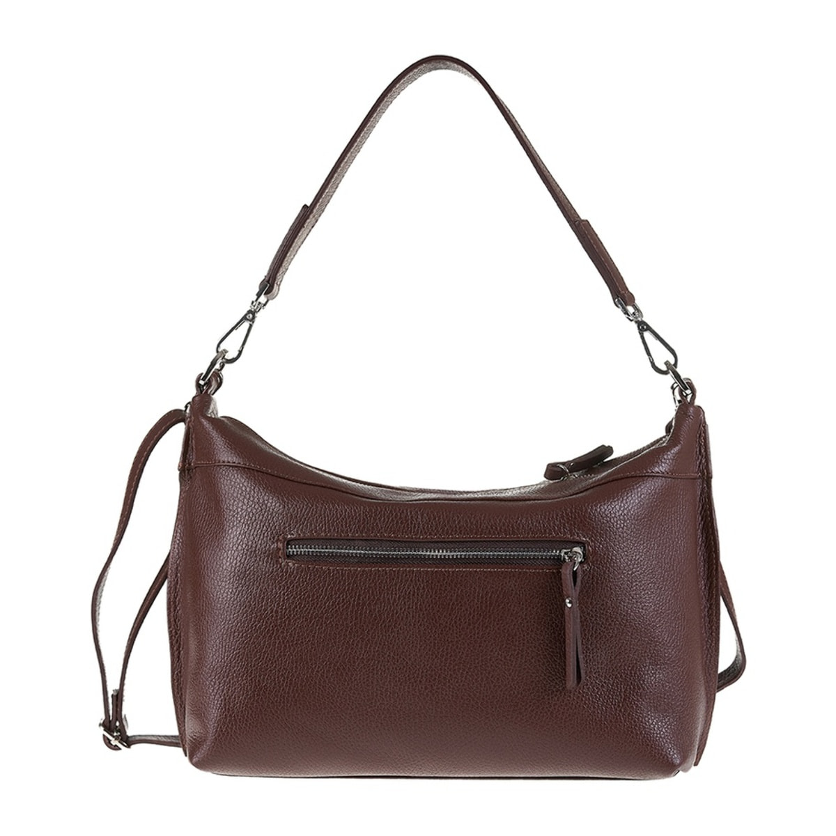 Borsa a spalla da donna Made in Italy - Modello Seraphina - 100% pelle - 35.0 x 23.0 x 20.0 cm