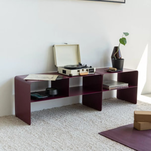 Meuble TV Lounge 90x37cm violet Kare Design