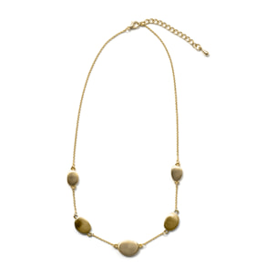 Collar Biona acabado oro amarillo 18k