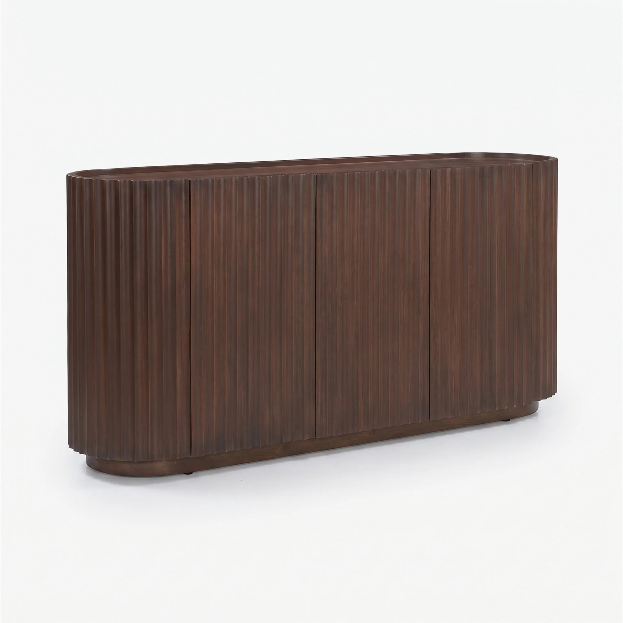 Buffet en bois de manguier noyer - Lio