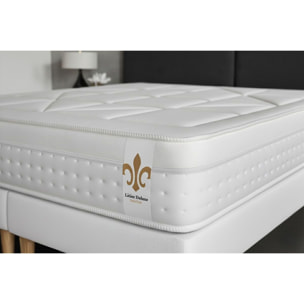 Matelas Vingt-Huit - 28cm - Ressorts ensachés et mémoire de forme - Tensions allégées - Soutien Ferme