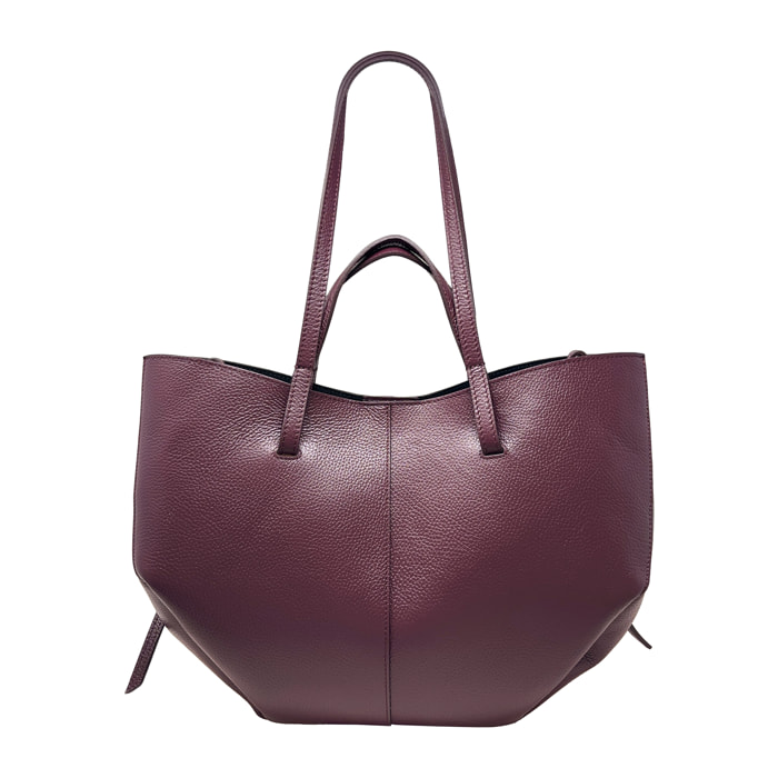 Borsa a Mano Shopper a Spalla da Donna in Pelle Dollaro
