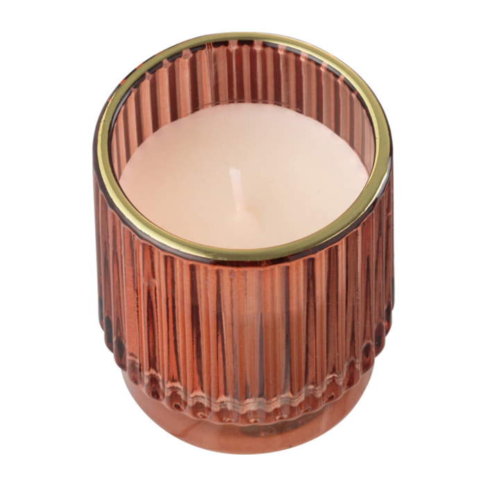 J-Line bougie parfumée Olive & Frank Incense - rouge - small - 19H